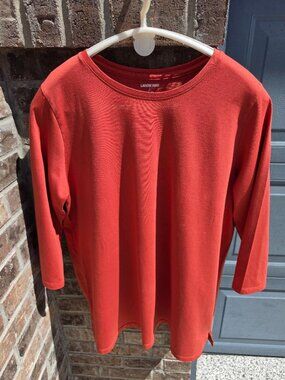 Lands' End Supima Cotton Tunic Size Large